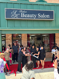 Red carpet grand opening at Sinkor Beauty Salon